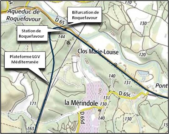 Bifurcation de Roquefavour